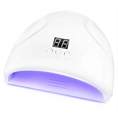 LED UV лед уф лампа Dazzle mini-1 36вт для наращивания ногтей, гель лак Белая