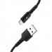 Кабель USB Hoco X30 Star Charging Micro USB Cable 1.2м Чёрный