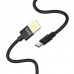 Шнур для зарядки Type C - USB HOCO U55 кабель 3A Чёрный