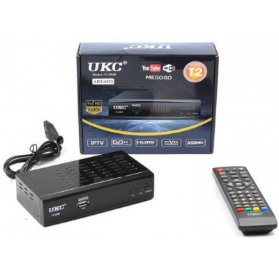 Тюнер UKC DVB T2-0968 с поддержкой wi-fi адаптера