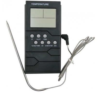 Цифровой термометр TP-800 для духовки (печи) с выносным щупом до 300°С