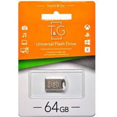 Флеш-накопитель USB 64GB TG 106 Флешка Серая