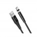 Магнитный кабель USB TYPE C Magnetic USB Cable HOCO X60 Чёрный