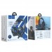 Игровые проводные наушники с микрофоном HOCO W102 Cool tour игровая гарнитура Синие