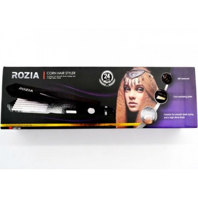 Профессиональная плойка гофре для волос ROZIA HR-746 Черный