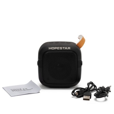 Беспроводная Bluetooth колонка HOPESTAR T5 mini Чёрная