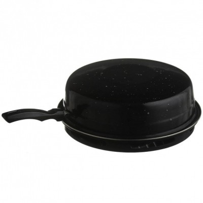 Сковорода гриль-газ BN-801 с антипригарным покрытием 33 см Черная