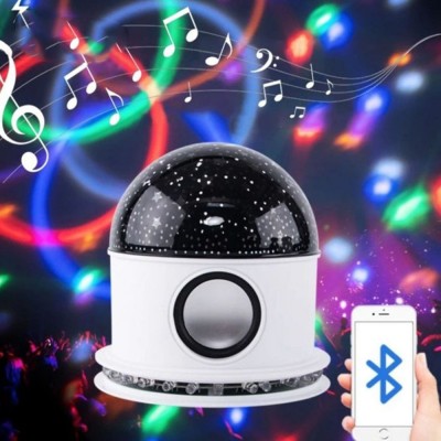 Светодиодный диско-шар (дискошар) Led crystal magic ball light c Bluetooth