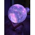 Настольный ночник светильник луна Magic 3D COLOR Moon Light RGB с пультом