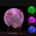 Настольный ночник светильник луна Magic 3D COLOR Moon Light RGB с пультом