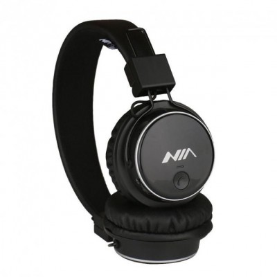 Беспроводные Bluetooth стерео наушники NIA Q8-851S с МР3 Черные