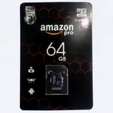 Высокоскоростная карта памяти micro SD AMAZON Pro 64GB class 10